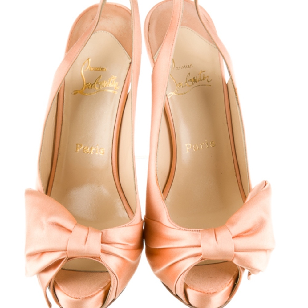 Ashley Tisdale's Louboutin Very Noeud Sandals